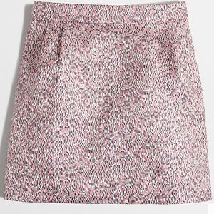J. Crew jacquard mini skirt